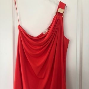 Micheal Kors One Shoulder Blouse